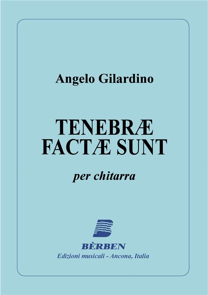 Tenebrae Factae Sunt