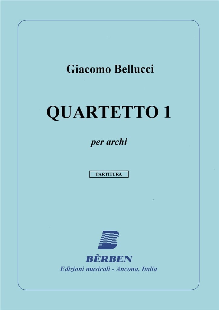 Quartetto 1 Partitura