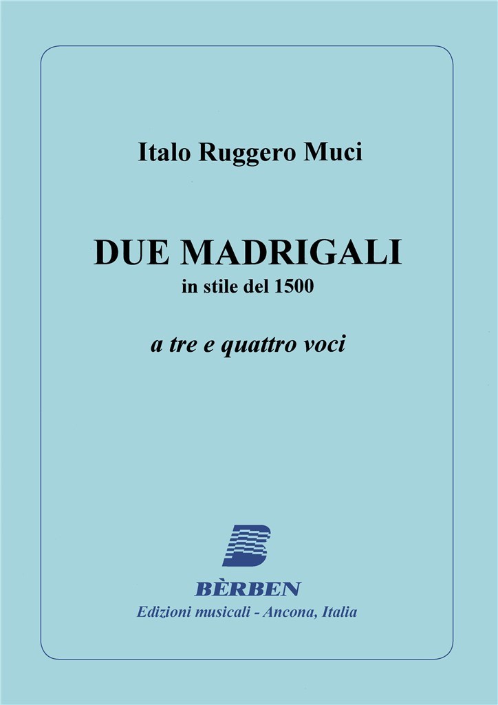 2 Madrigali In Stile Del 1500