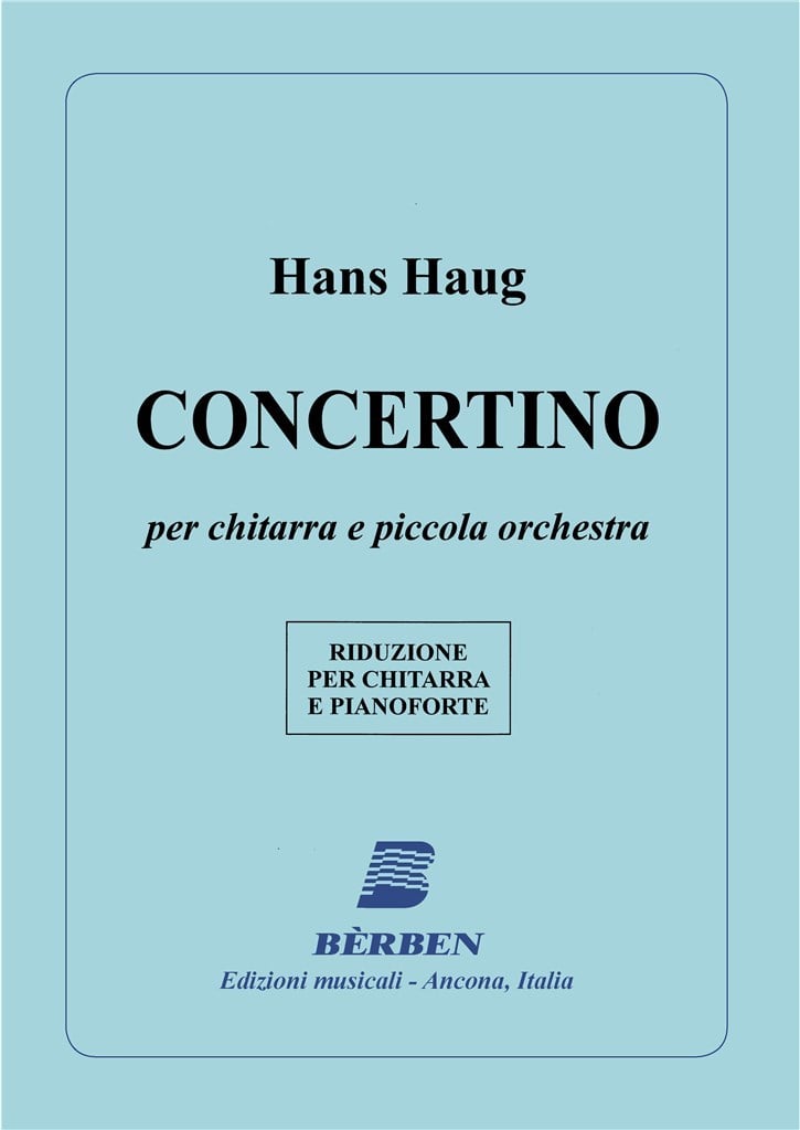 Concertino Per Chitarra E Orchr