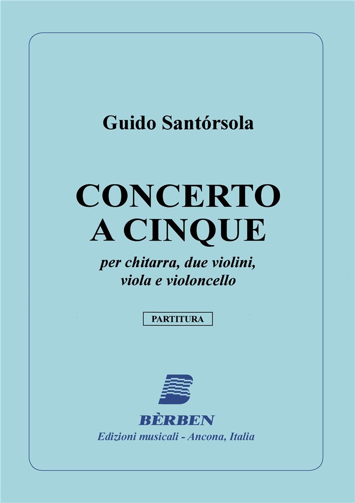 Concerto A Cinque Partitura