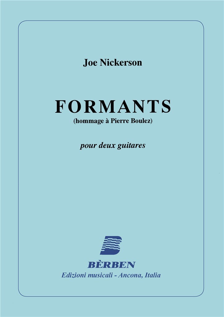Formats (Hommage A P Boulez)