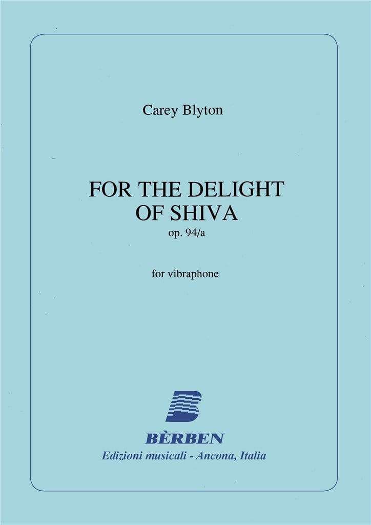 For The Delight Of Shiva Op 94a