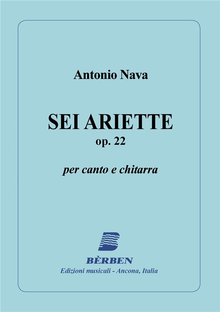 Sei Ariette Op 22