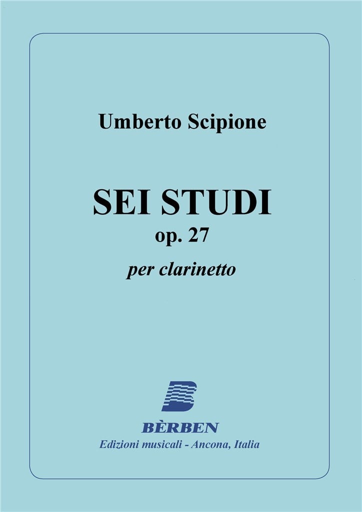 6 Studi Op. 27 Per Clarinetto