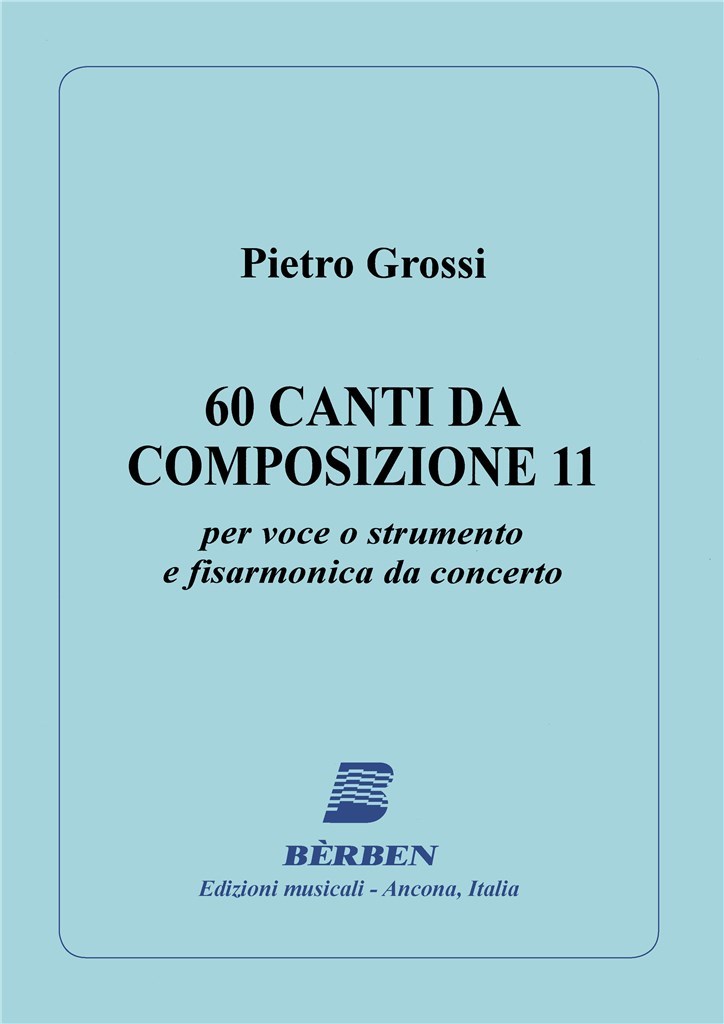 Sessanta Canti Da Composizone 11