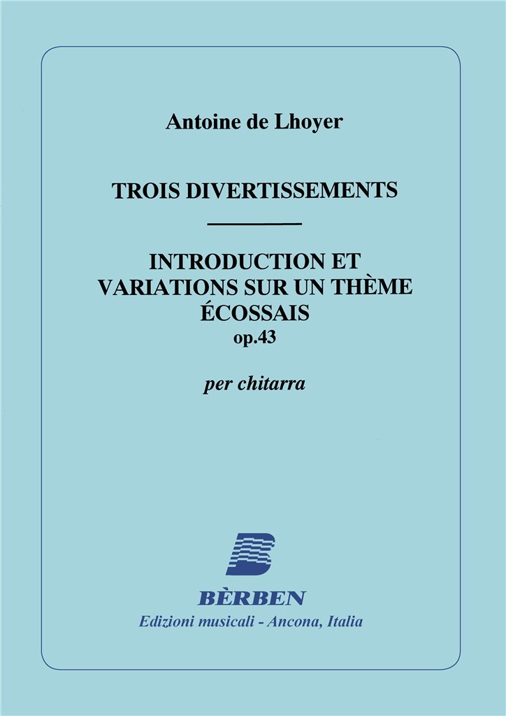 3 Divertissements + Introductio Op 43
