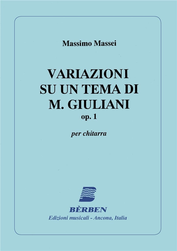 Variazioni su un tema di Giuliani op 1
