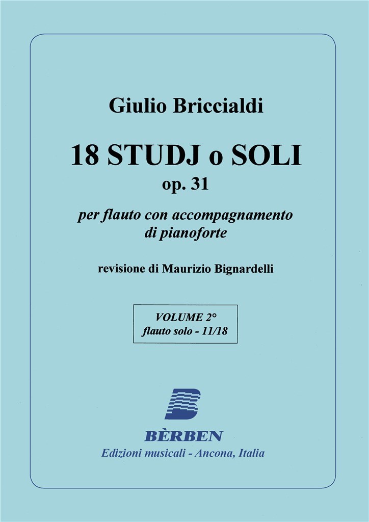 18 Studi O Soli Opus 31 Vol. 2