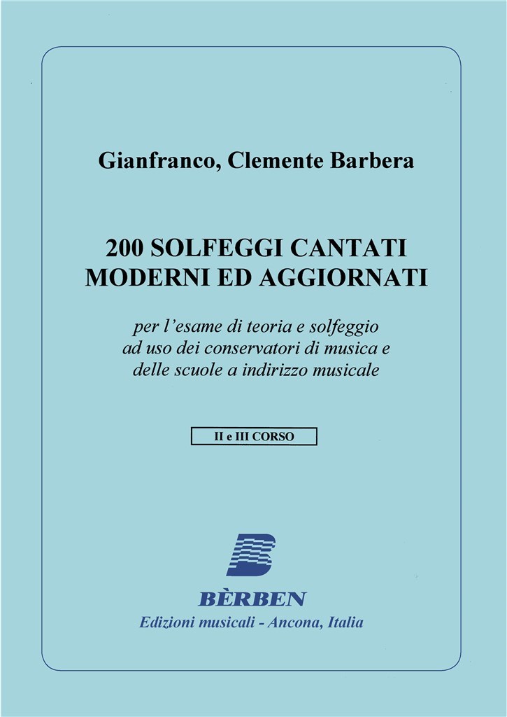 Duecento Solfeggi Cantati Moderni ed Aggiornati