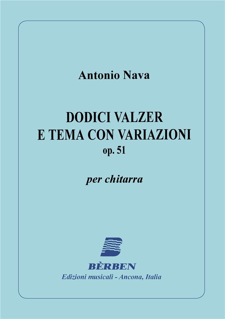 12 Valzer E Tema Con Variazioni Op 51