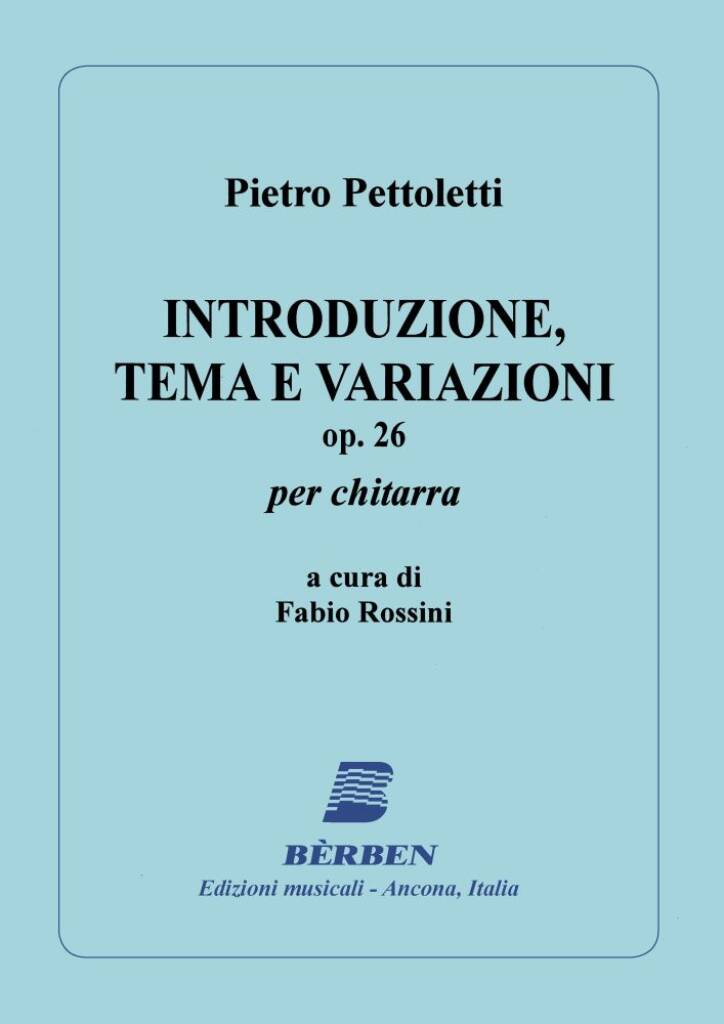 Introduzione Teme E Variazioni Op 26