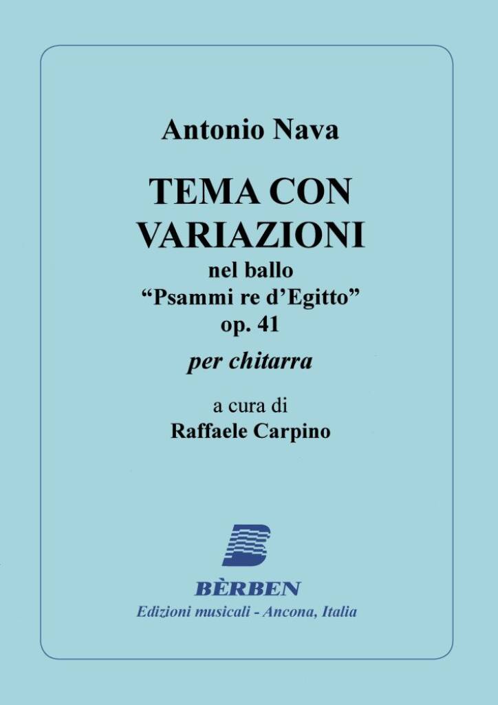Thema Con Variazioni Op 41