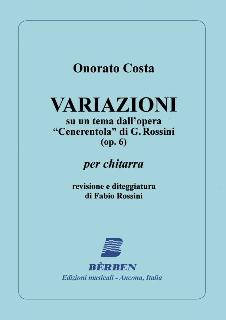 Variations Op 6 Sur Un Theme Favori De L'Opera