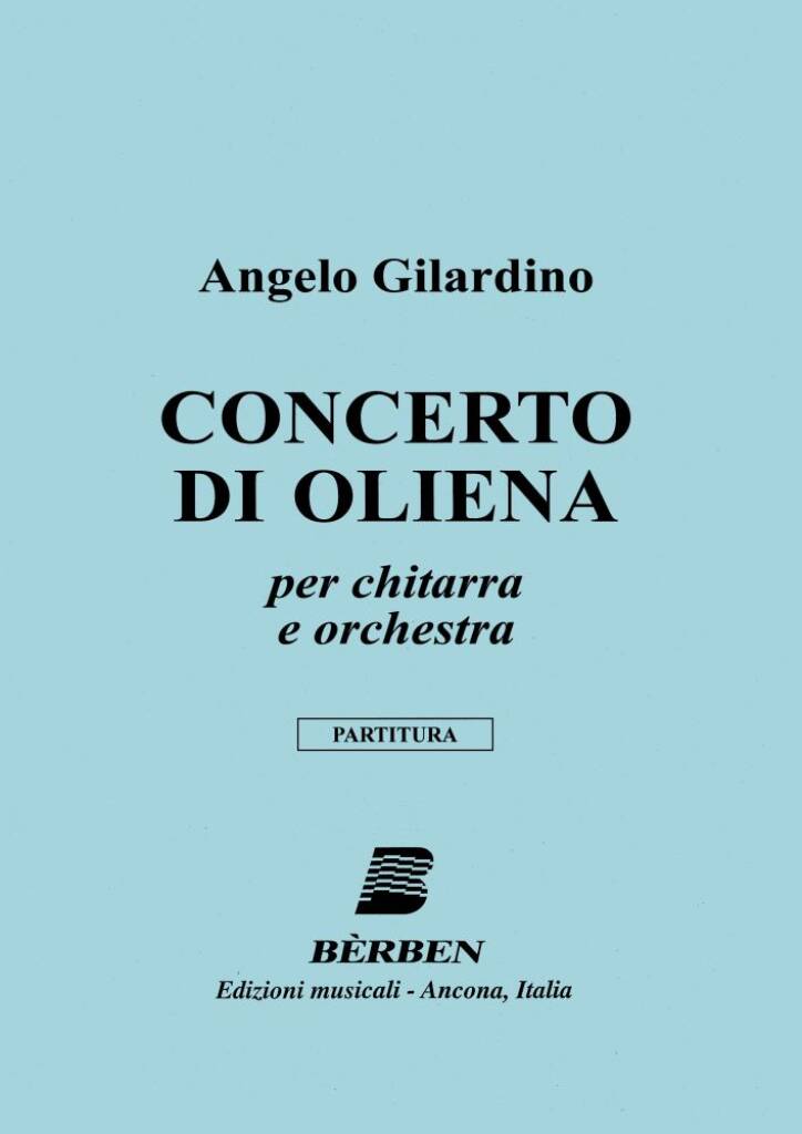 Concerto di oliena für Gitarre und Orchester
