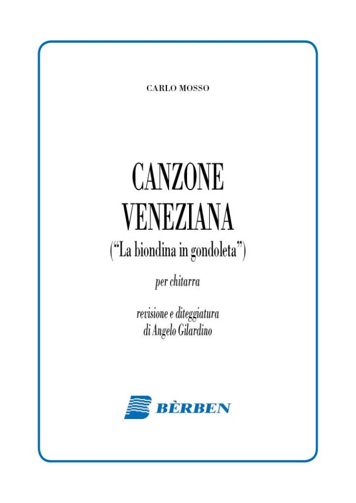 Canzone veneziana