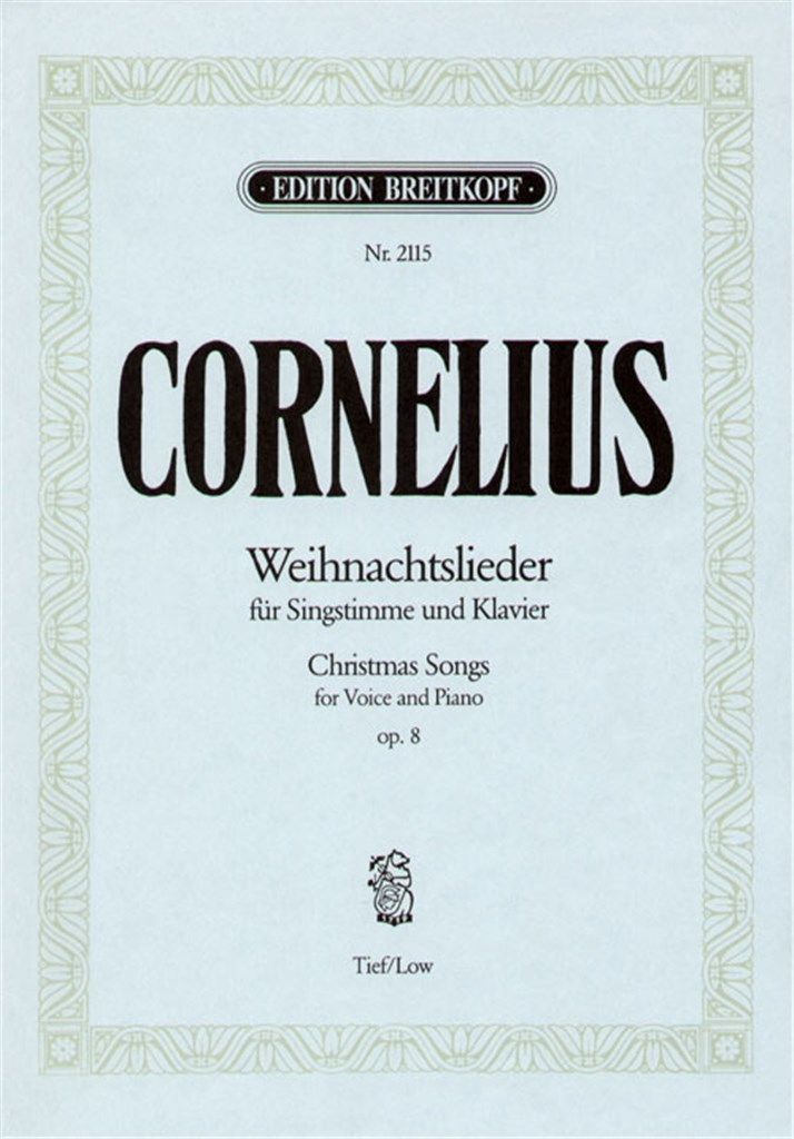Weihnachtslieder Op.8 Laag