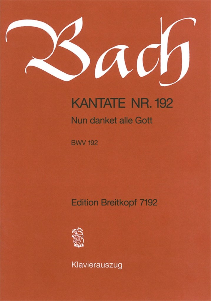 Kantate 192 Nun Danket Alle