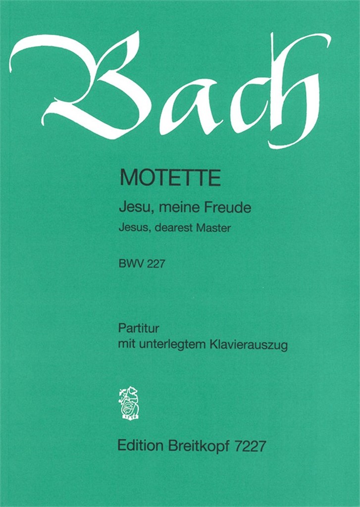 Motet Bwv227 Jesu Meine