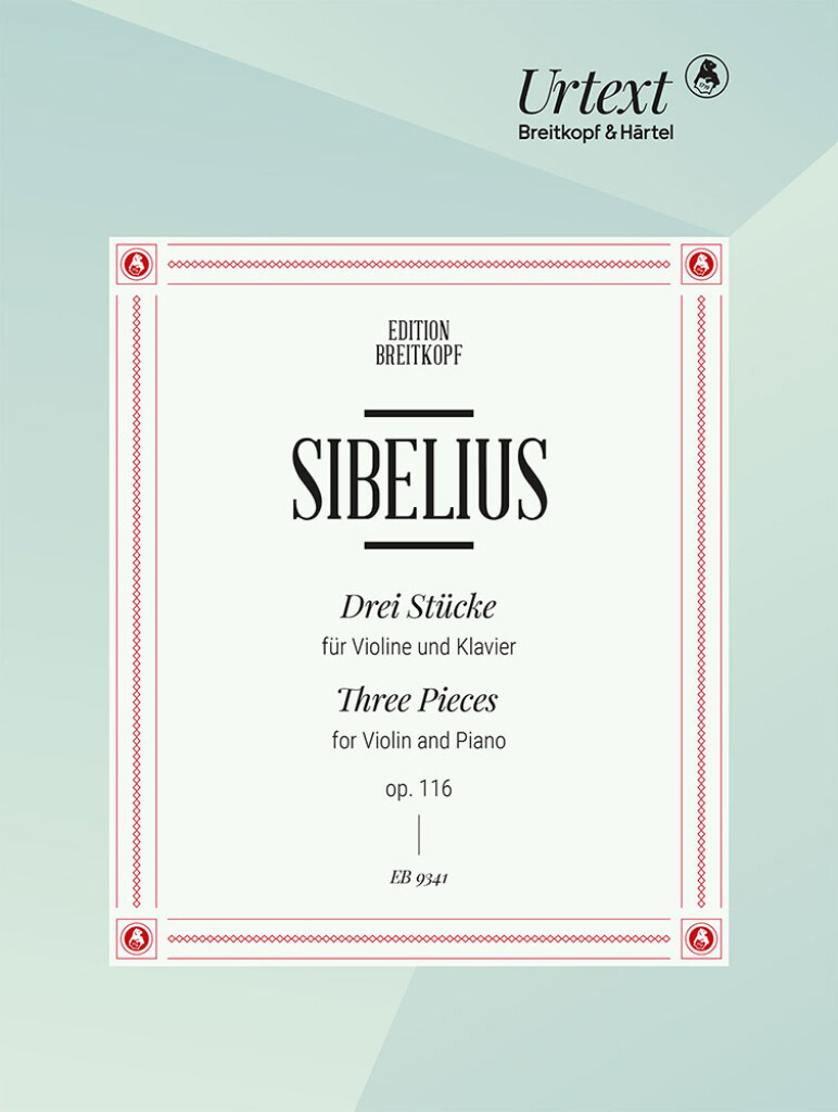 3 Pieces For Violin and Piano Op. 116