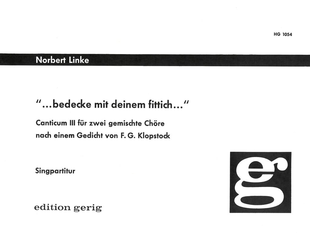 Bedecke mit Deinem Fittich.