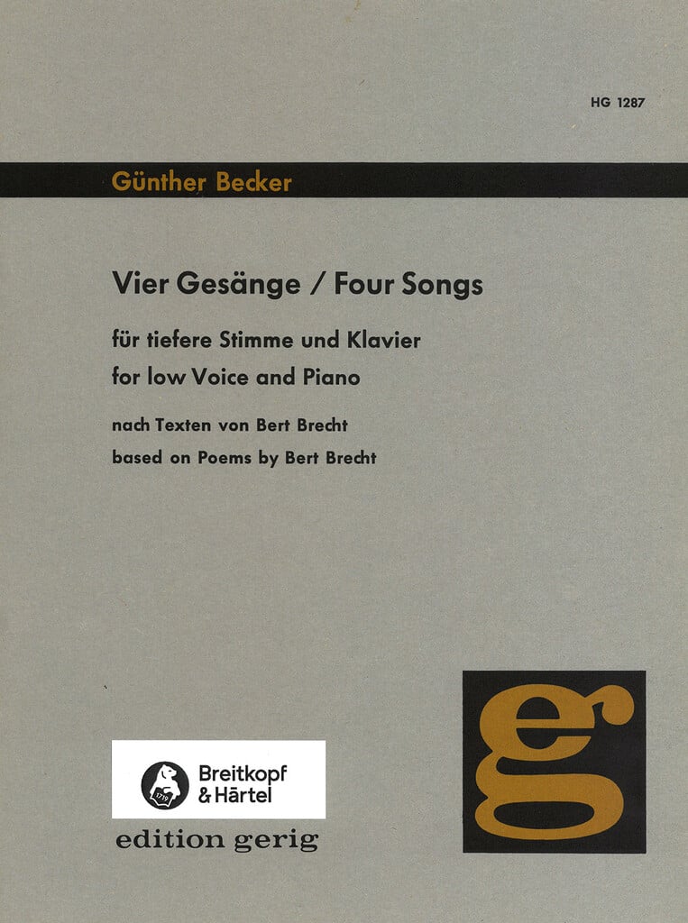 Vier Gesänge