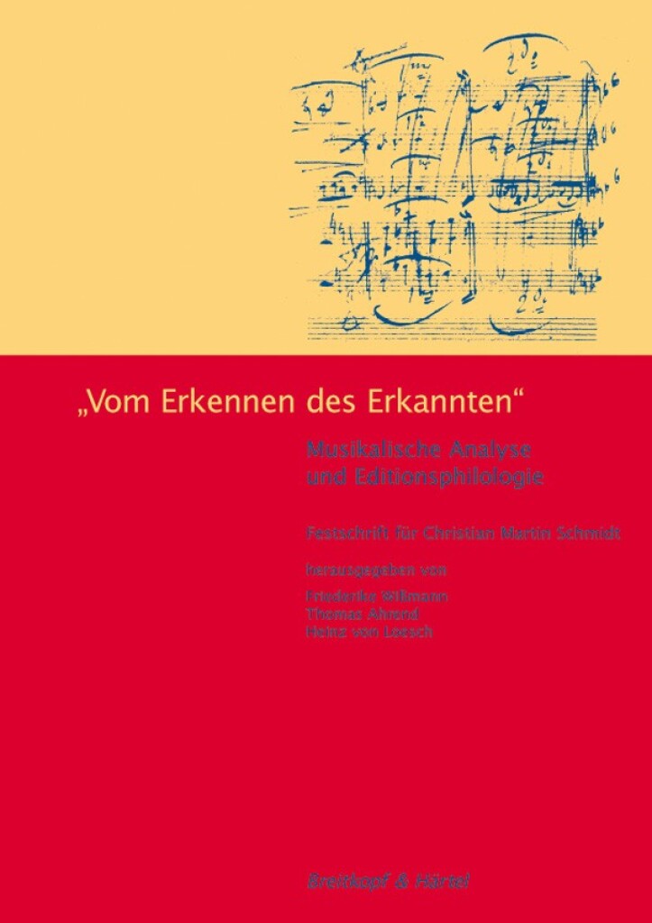 Vom Erkennen des Erkannten - Festschrift