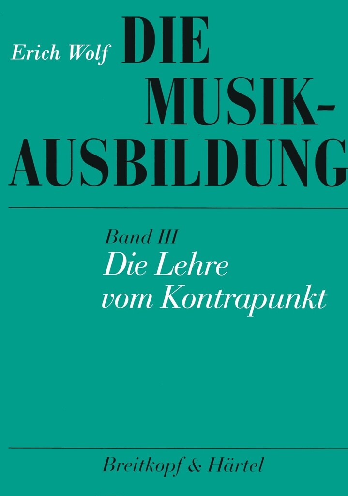 Die Lehre vom Kontrapunkt