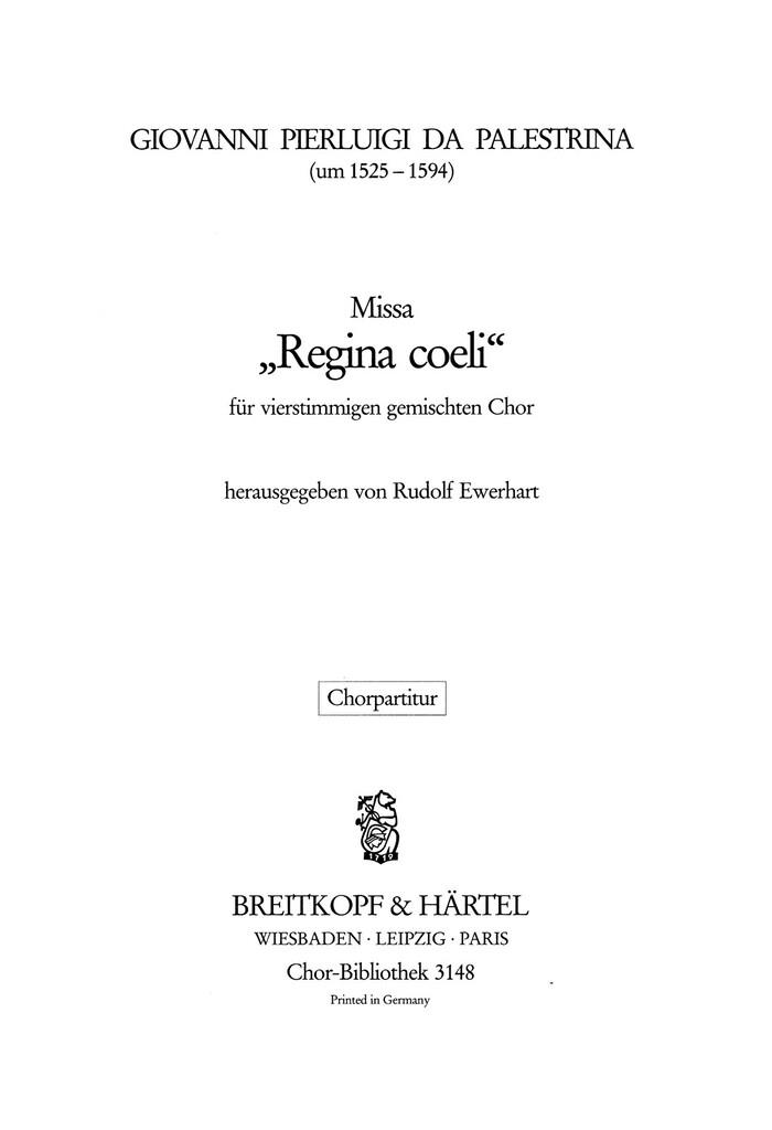 Missa Regina coeli