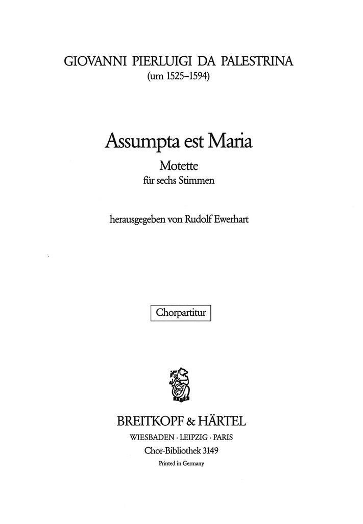 Assumpta Est Maria