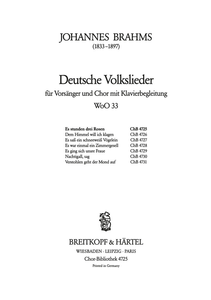 Es stunden drei Rosen