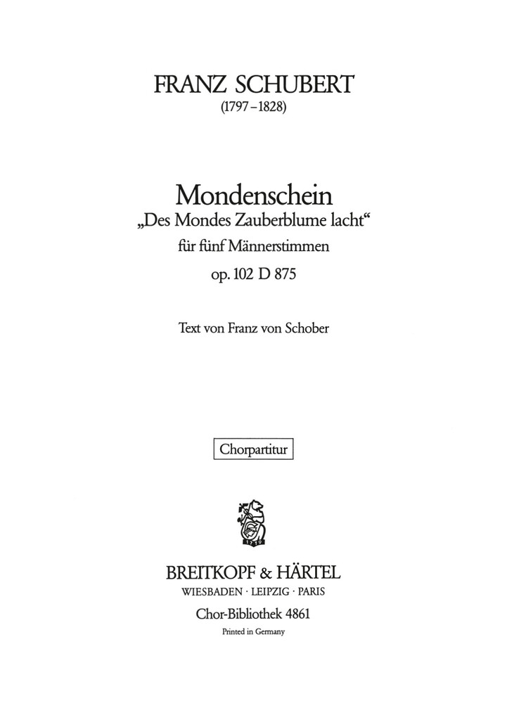 Mondenschein D 875