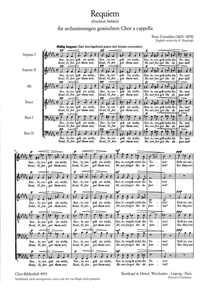Requiem Seele, vergiss