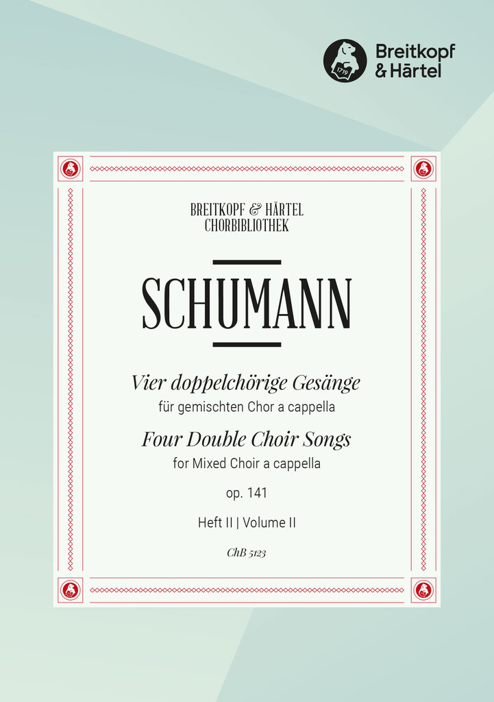 4 doppelchör.Gesänge II op.141