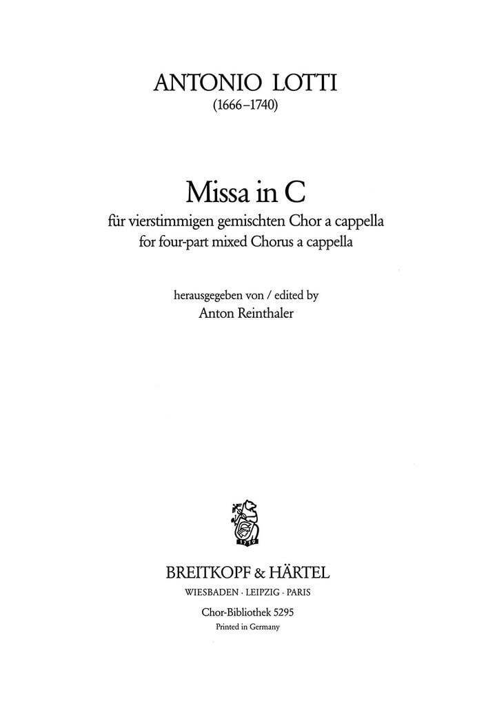 Missa in C