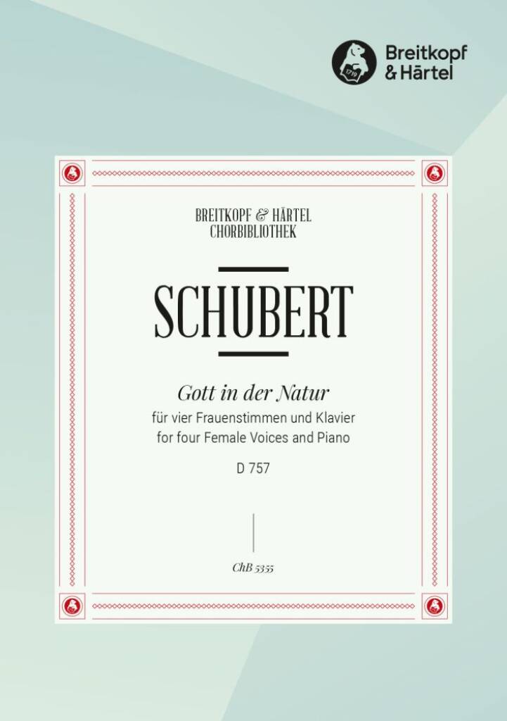 Gott in der Natur D 757 [Op. posth. 133]
