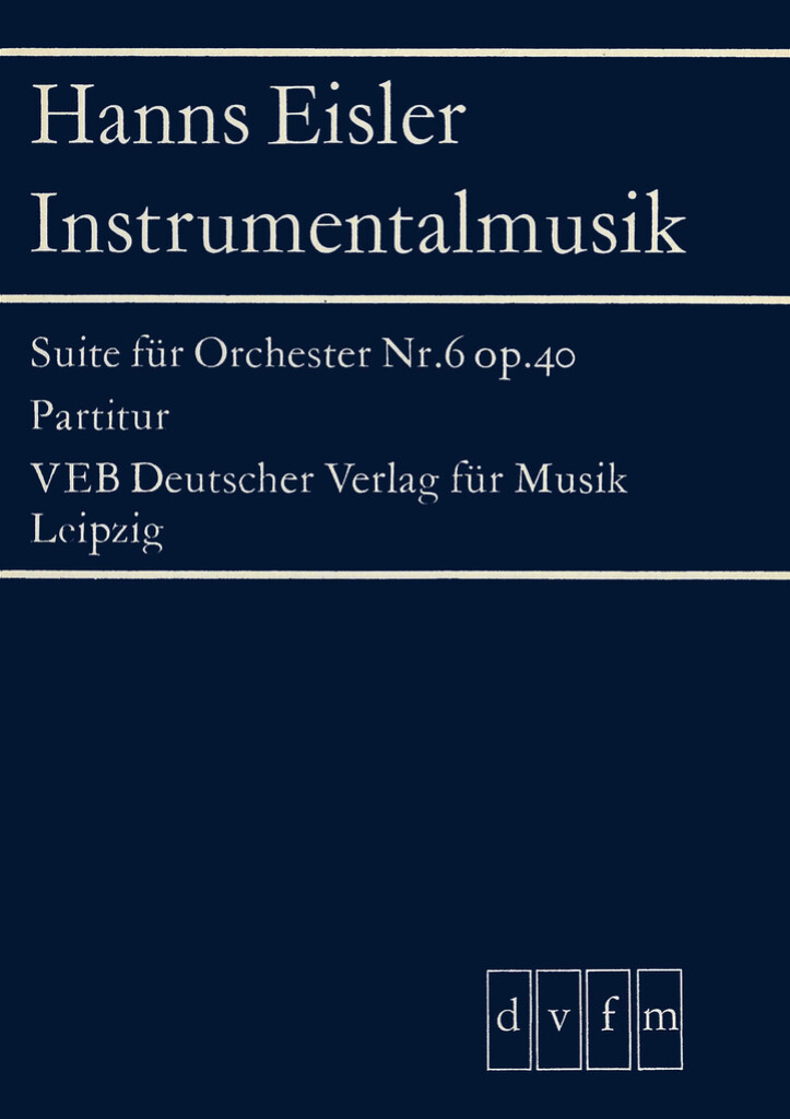 Suite Nr. 6 op. 40