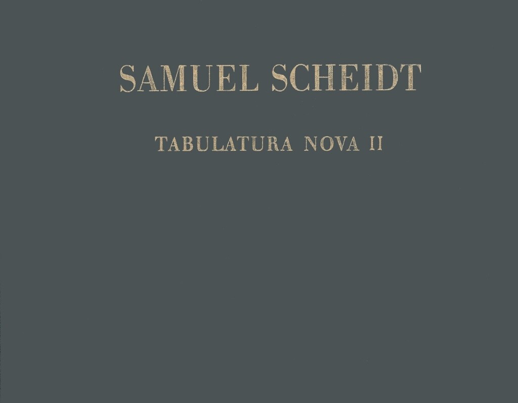 Tabulatura nova, Teil II