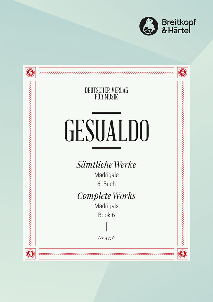 GA VI: Madrigale, 6. Buch