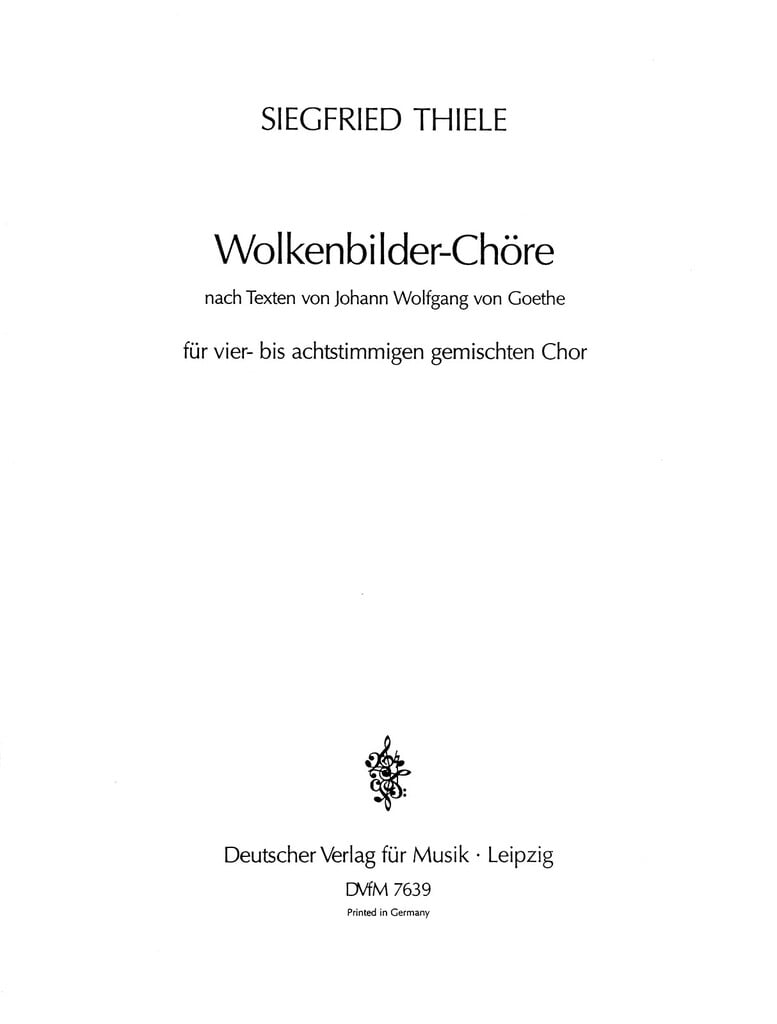 Wolkenbilder-Chöre