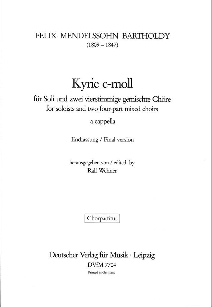 Kyrie c-moll