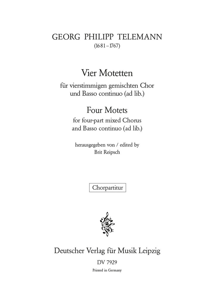 4 Motetten (Demo)