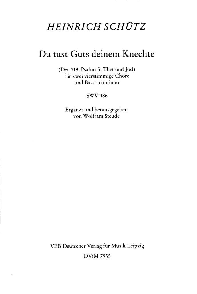 Du tust guts deinem SWV 486