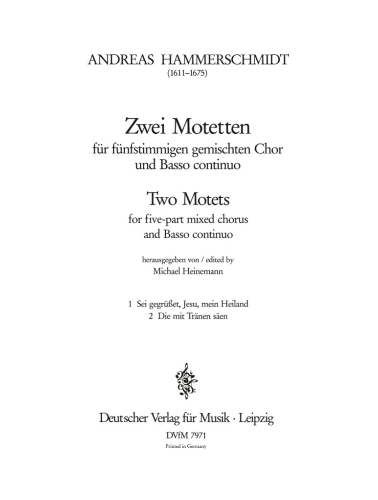 2 Motetten aus Chormusic