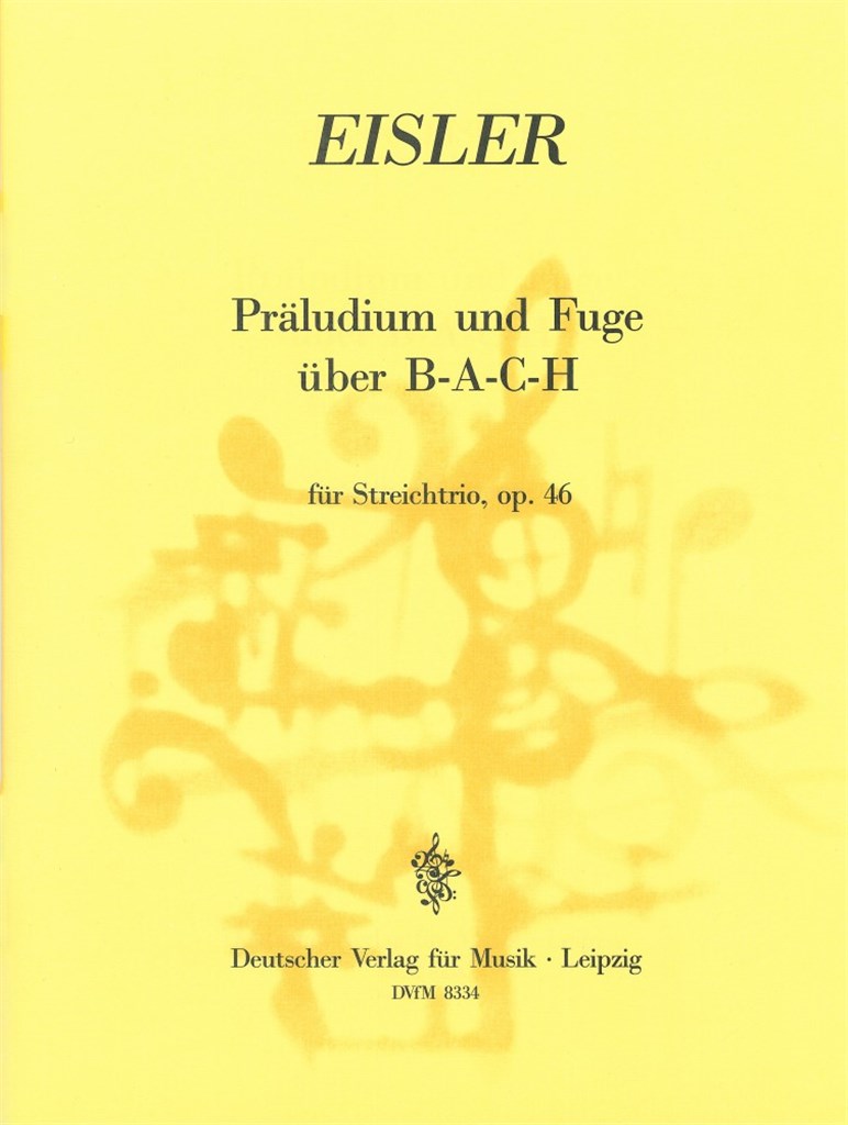 Präludium u. Fuge über B-A-C-H