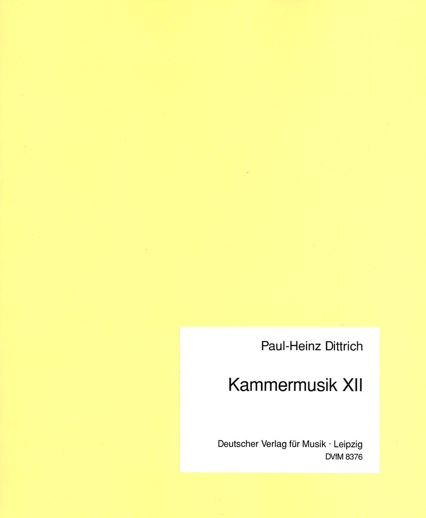 Kammermusik XII - Voix morts