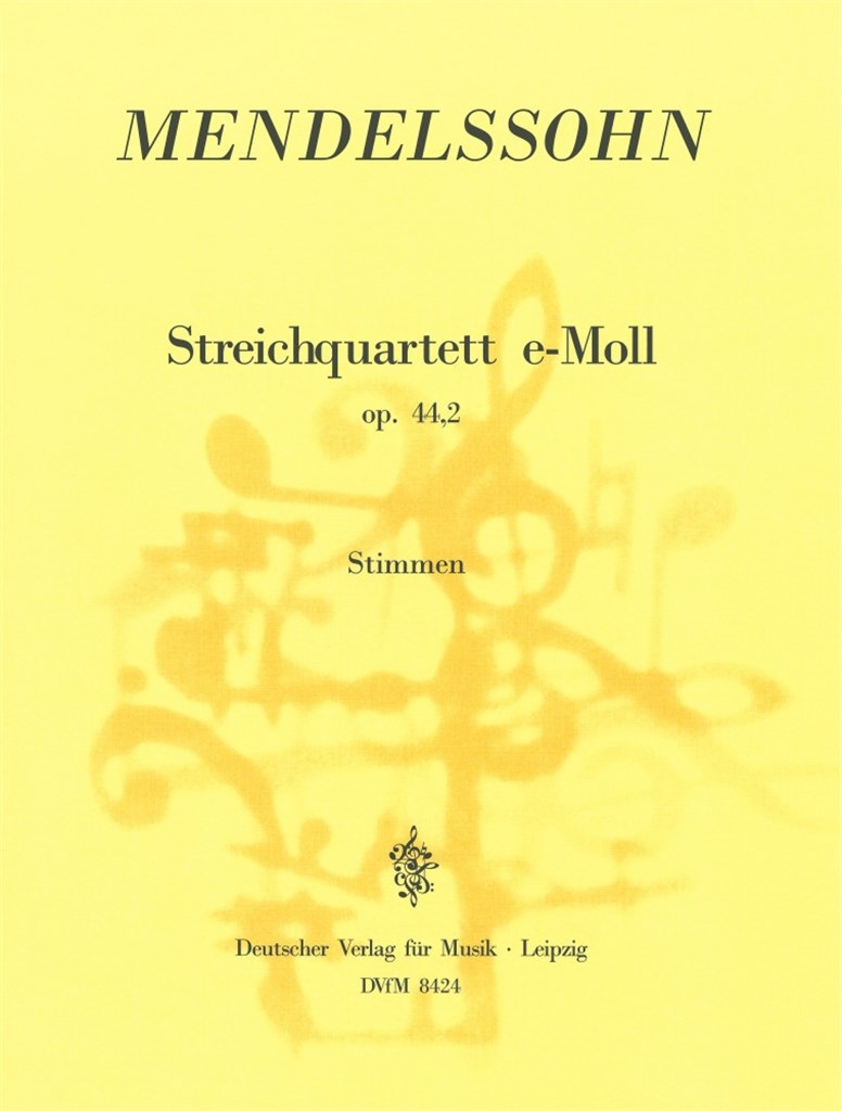 Streichquartett e-moll op.44/2