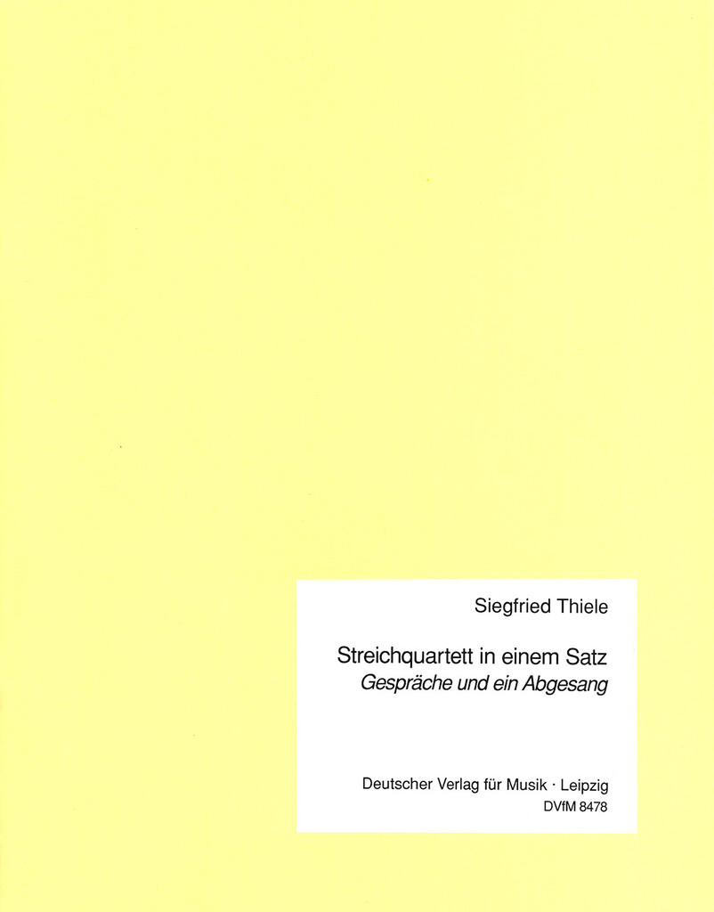 Streichquartett in einem Satz