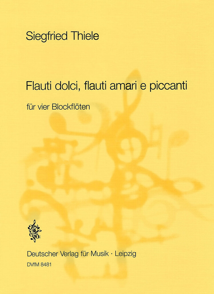 Flauti dolci, flauti amari ...