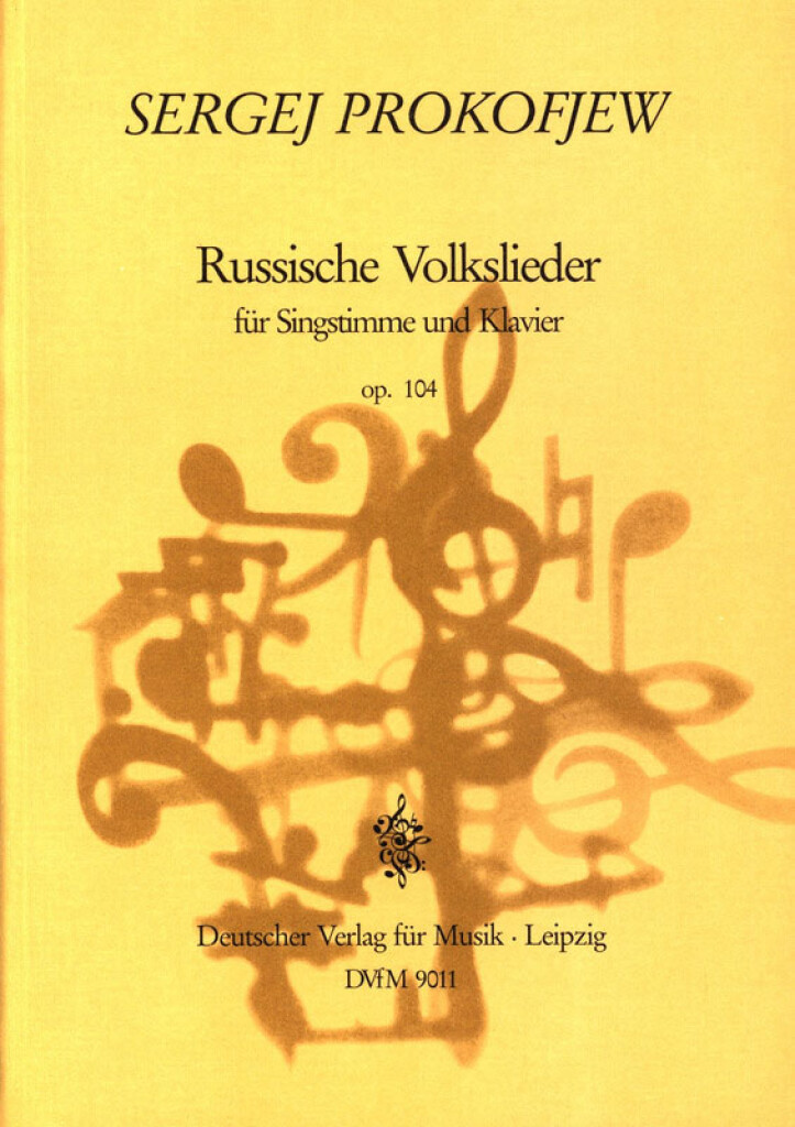 Russische Volkslieder op. 104